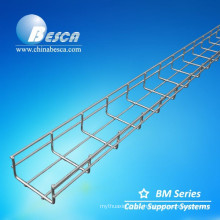 Wire Basket Cable Tray Zinc Plated for Cable Lying and Support UL Listed